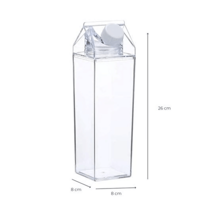 Garrafa Decorativa My Box 1L Transparente Organização para Bebidas