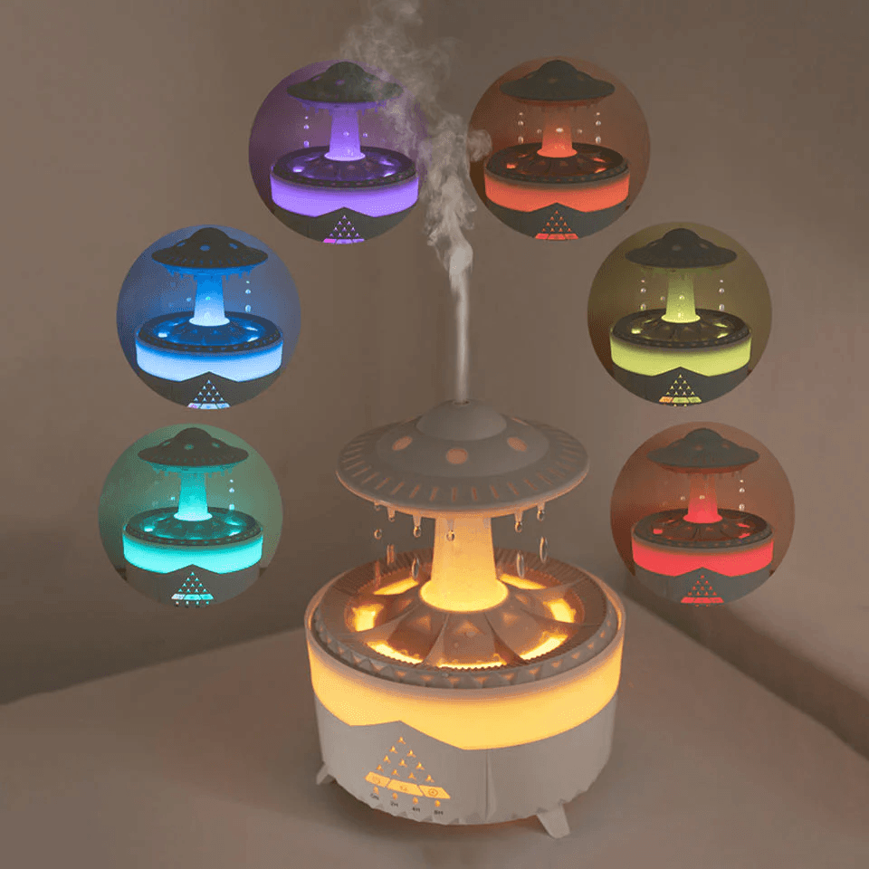 Umidificador Led Estilo Chuva VaporUp