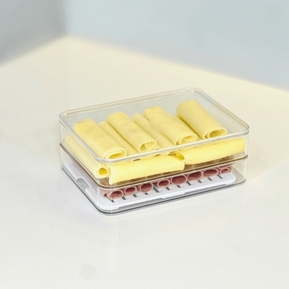 Organizador Porta Frios Duplo Clear Natural