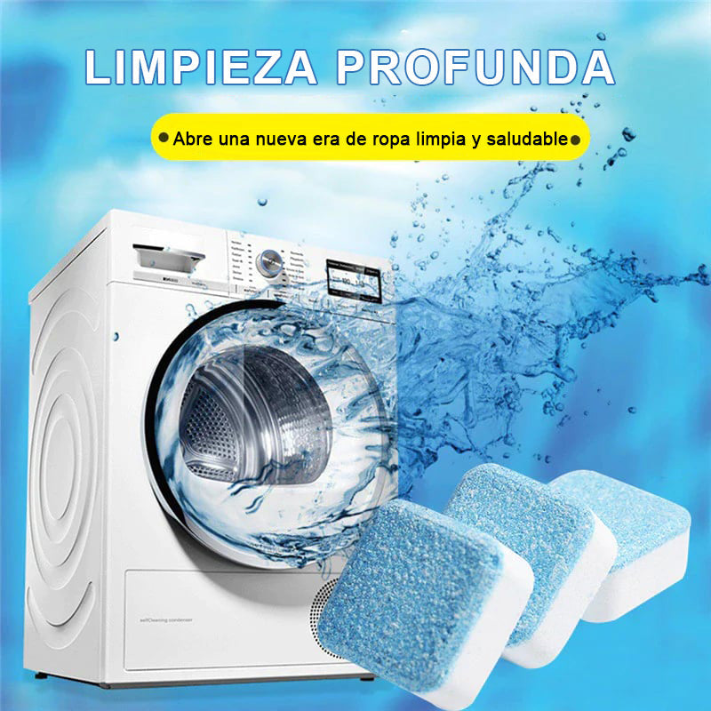 Pastillas para la Limpieza Profunda de la Lavadora