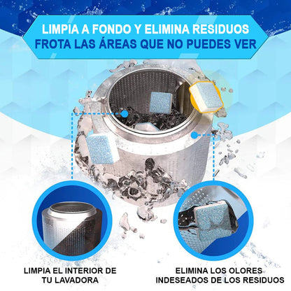 Pastillas para la Limpieza Profunda de la Lavadora